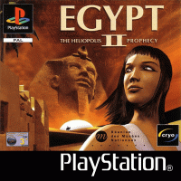 Egypt II The Heliopolis Prophecy PAL Playstation  box art